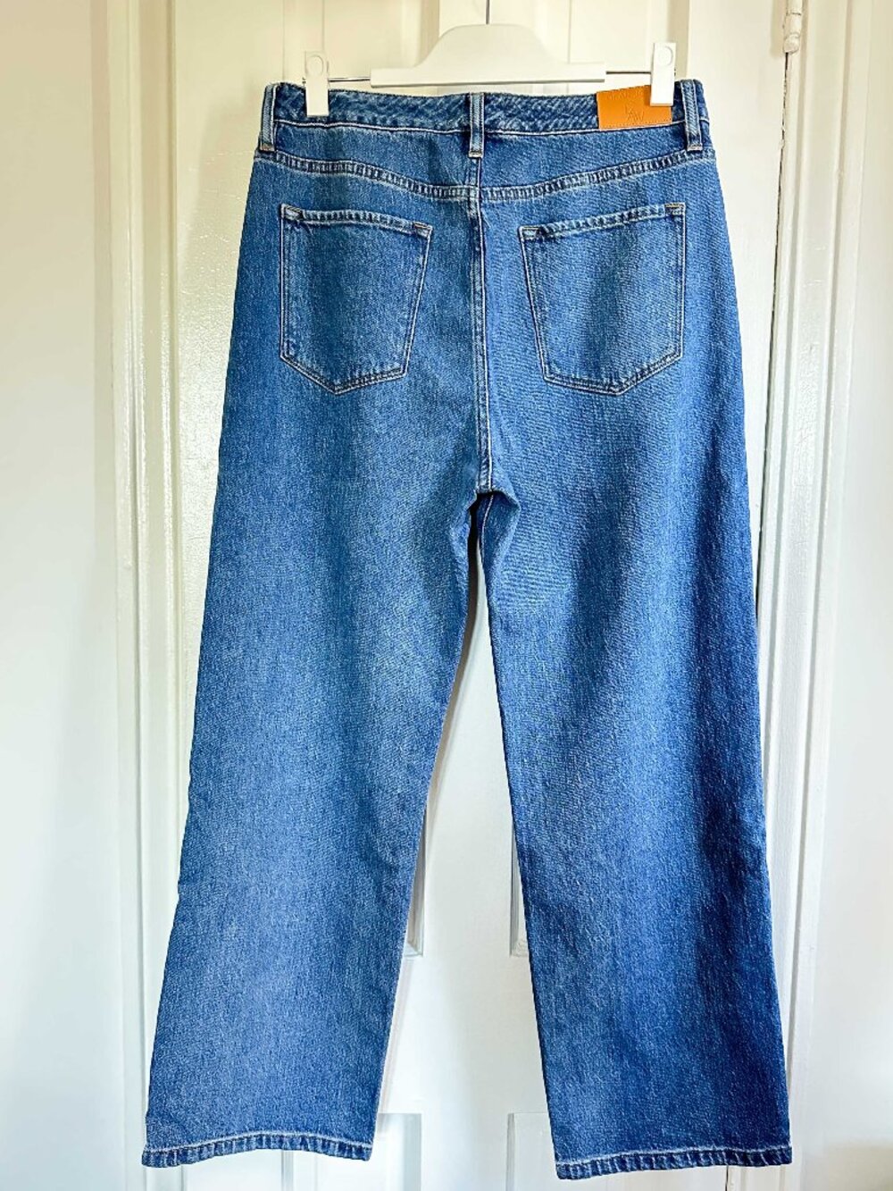 NWT Dear John Denim LINDSEY HIGH RISE STRAIGHT LEG JEAN MEDIUM Size 10 - Picture 7 of 7